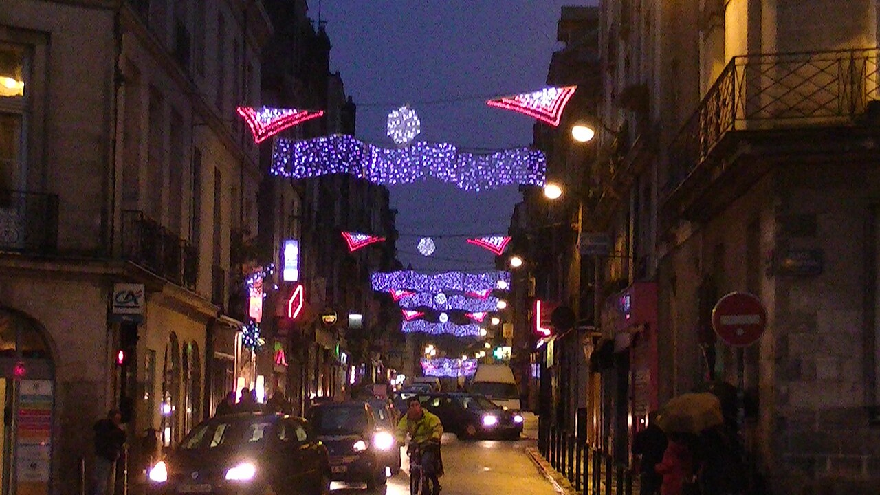 illumination Noël Nantes